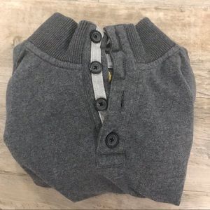 Club Room turtleneck button up sweater